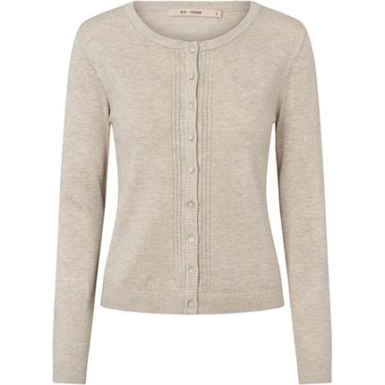 RUE de FEMME Heloise strikket cardigan - Sand 